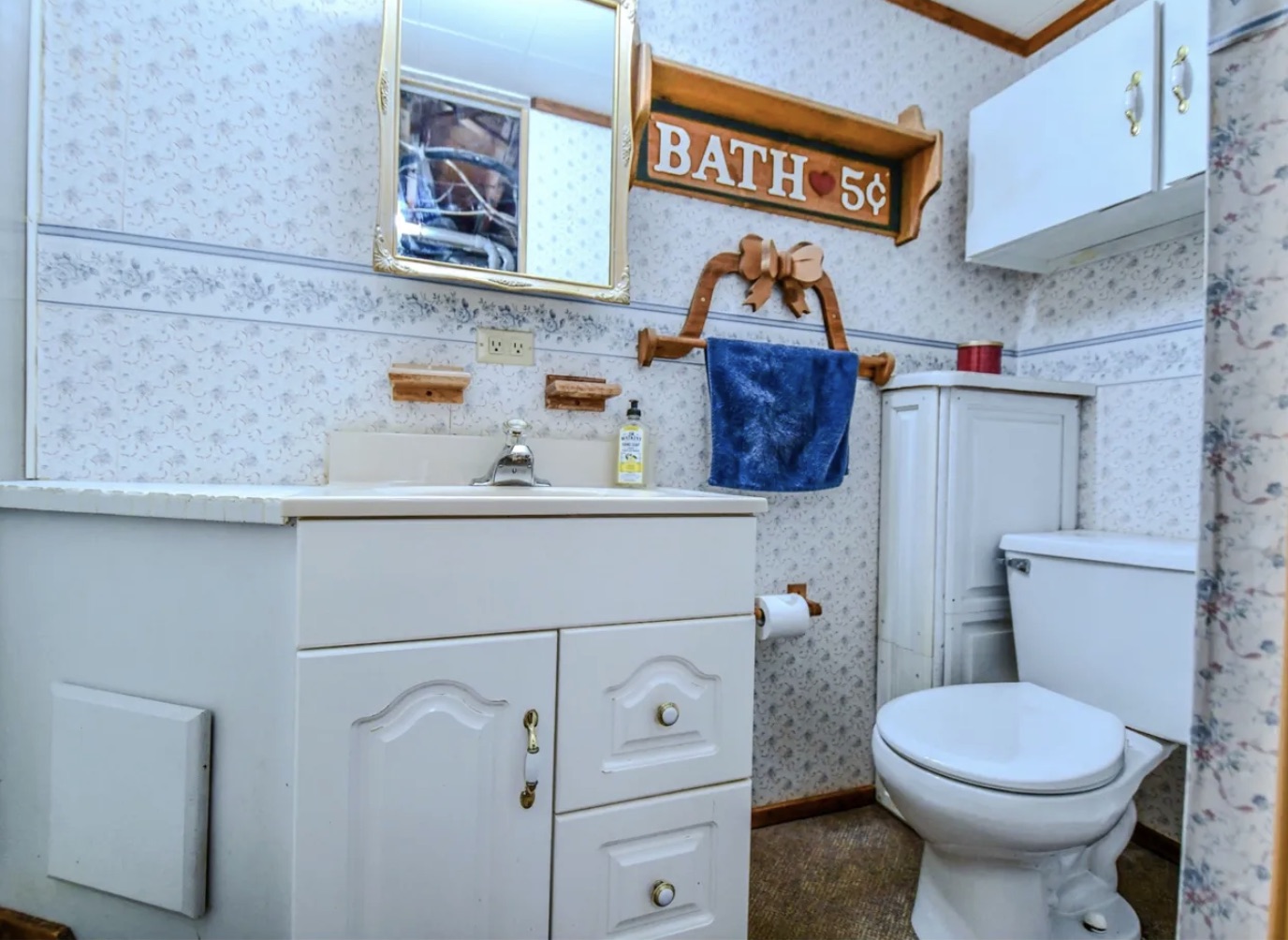 Bathroom Refresh - Before